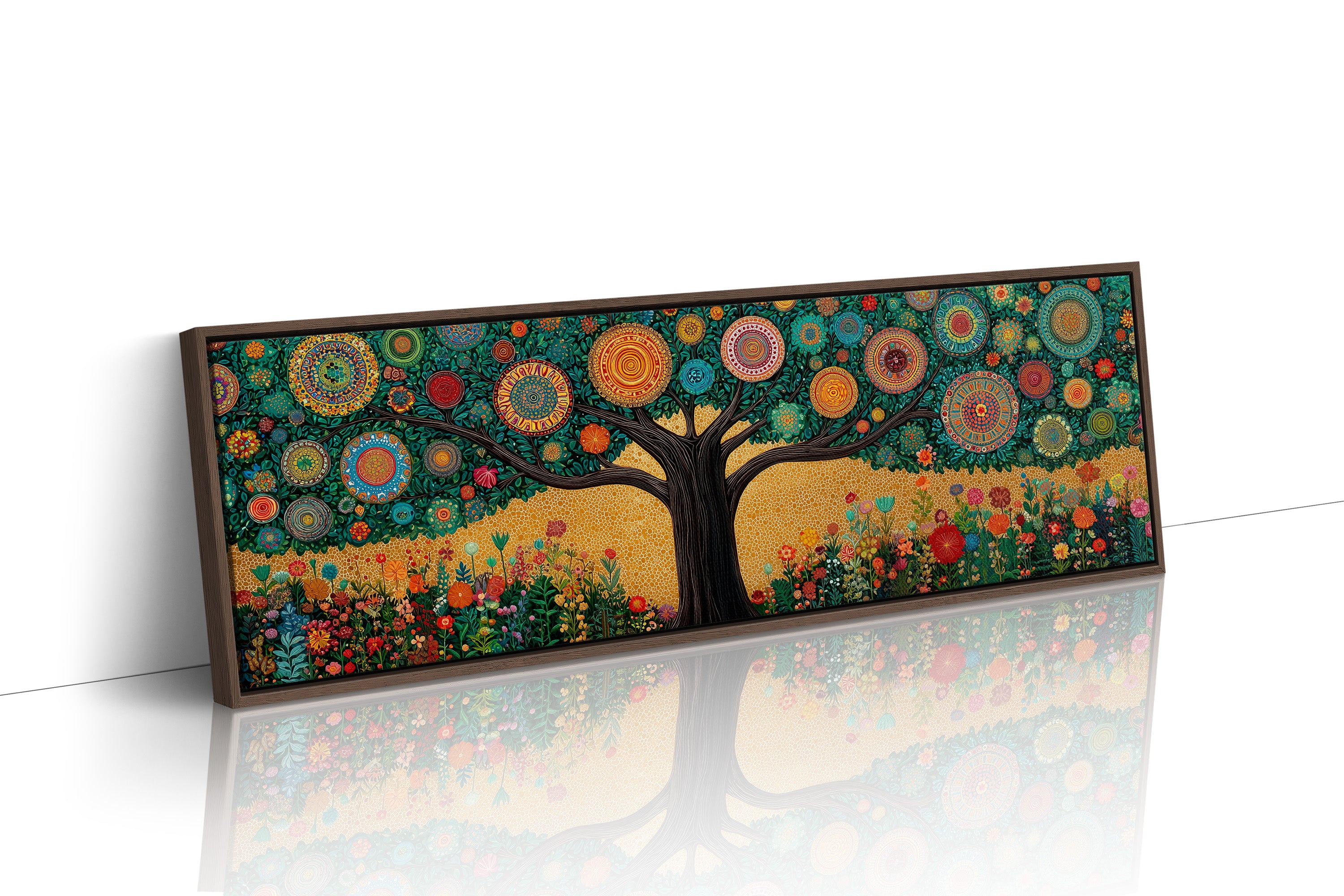 Mandala Tree Of Colorful Harmony