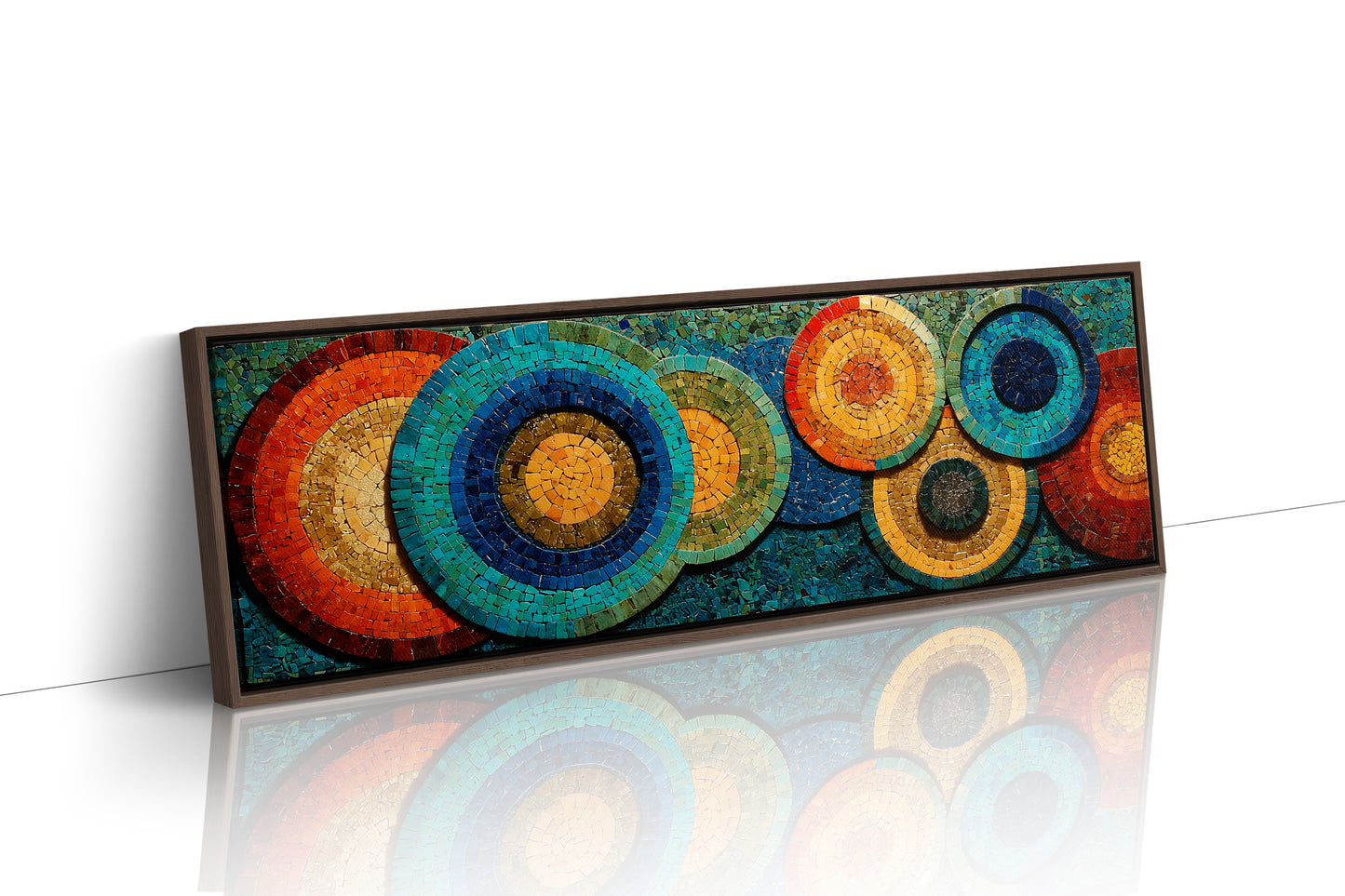Circles Of Color Mosaic Rhythm
