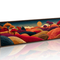Sunlit Hills of Autumn Dreams