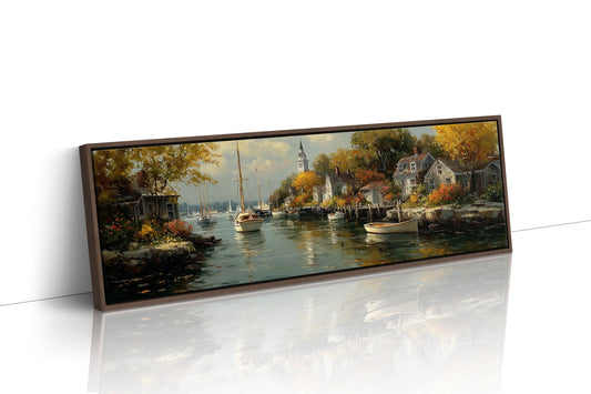 Autumn Harbor In Quiet Light