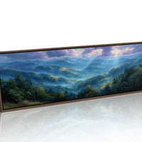 Blue Mountains Beneath Morning Light