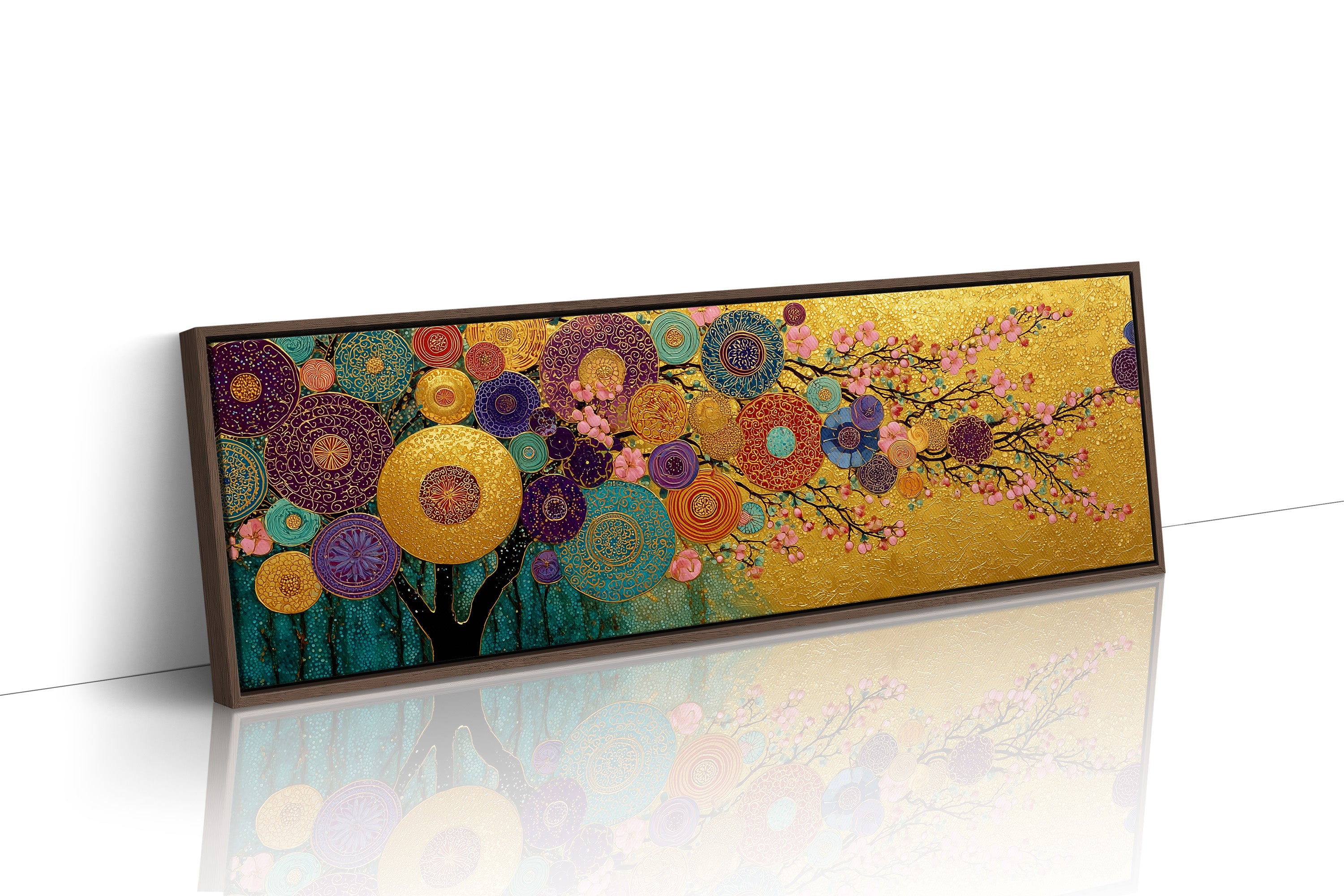Golden Garden Of Blooming Orbs