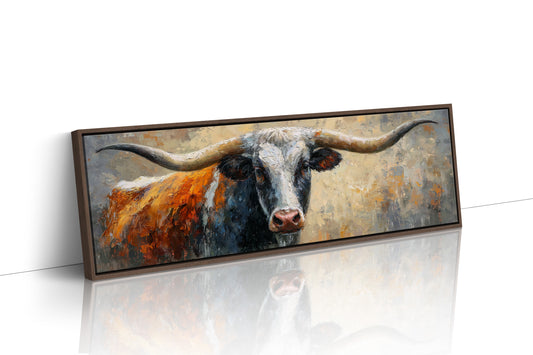 Majestic Longhorn Portrait