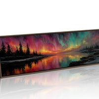 Northern Lights Over Still Waters
