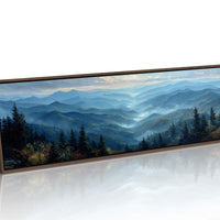 Misty Blue Mountain Valley