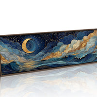Celestial Moonlit Waves