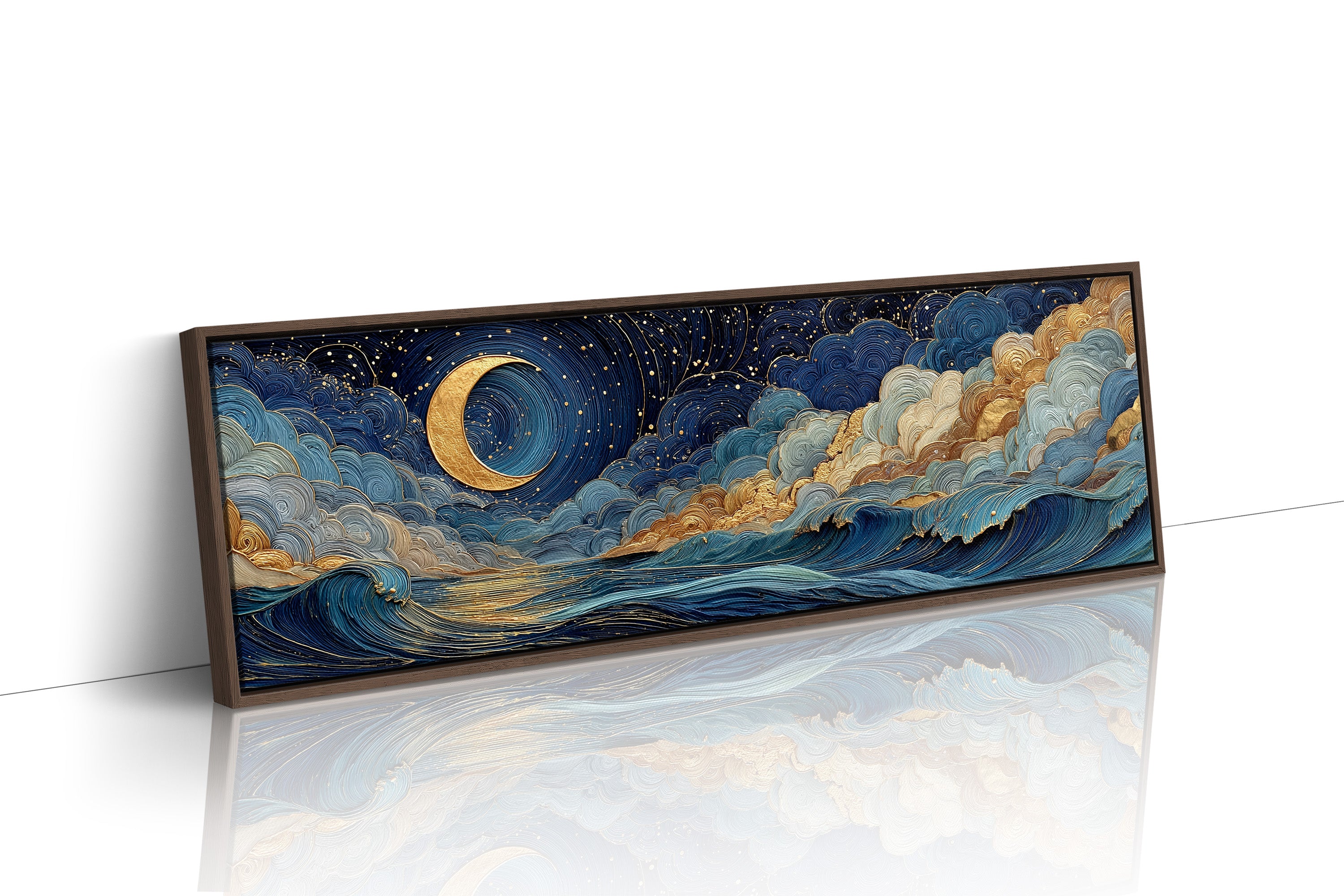 Celestial Moonlit Waves