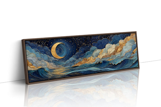 Celestial Moonlit Waves