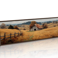 Autumn Hillside Barn