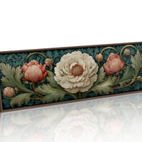 Vintage Peony Blooming Garden