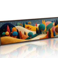 Whimsical Starlit Hills