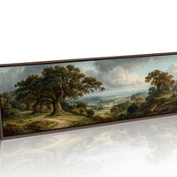 Ancient Oaks Over Rolling Valleys