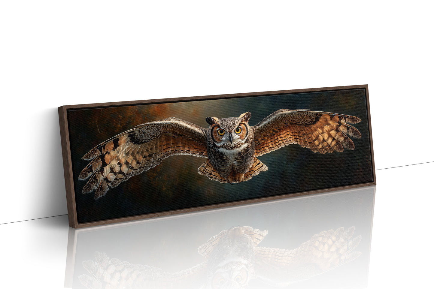 Majestic Owl in Flight