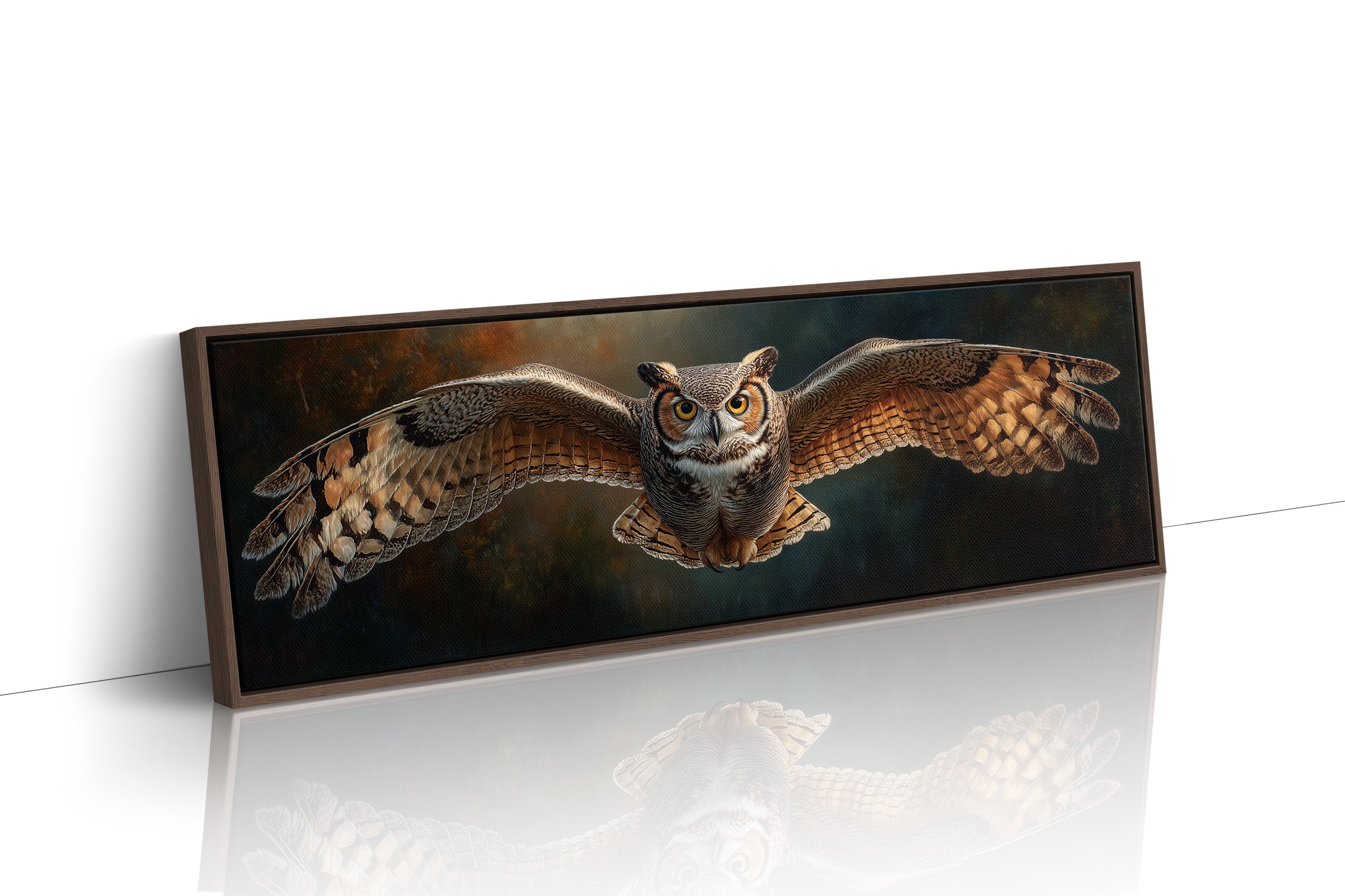 Majestic Owl in Flight
