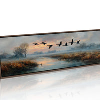 Flight Through Silver Dawn