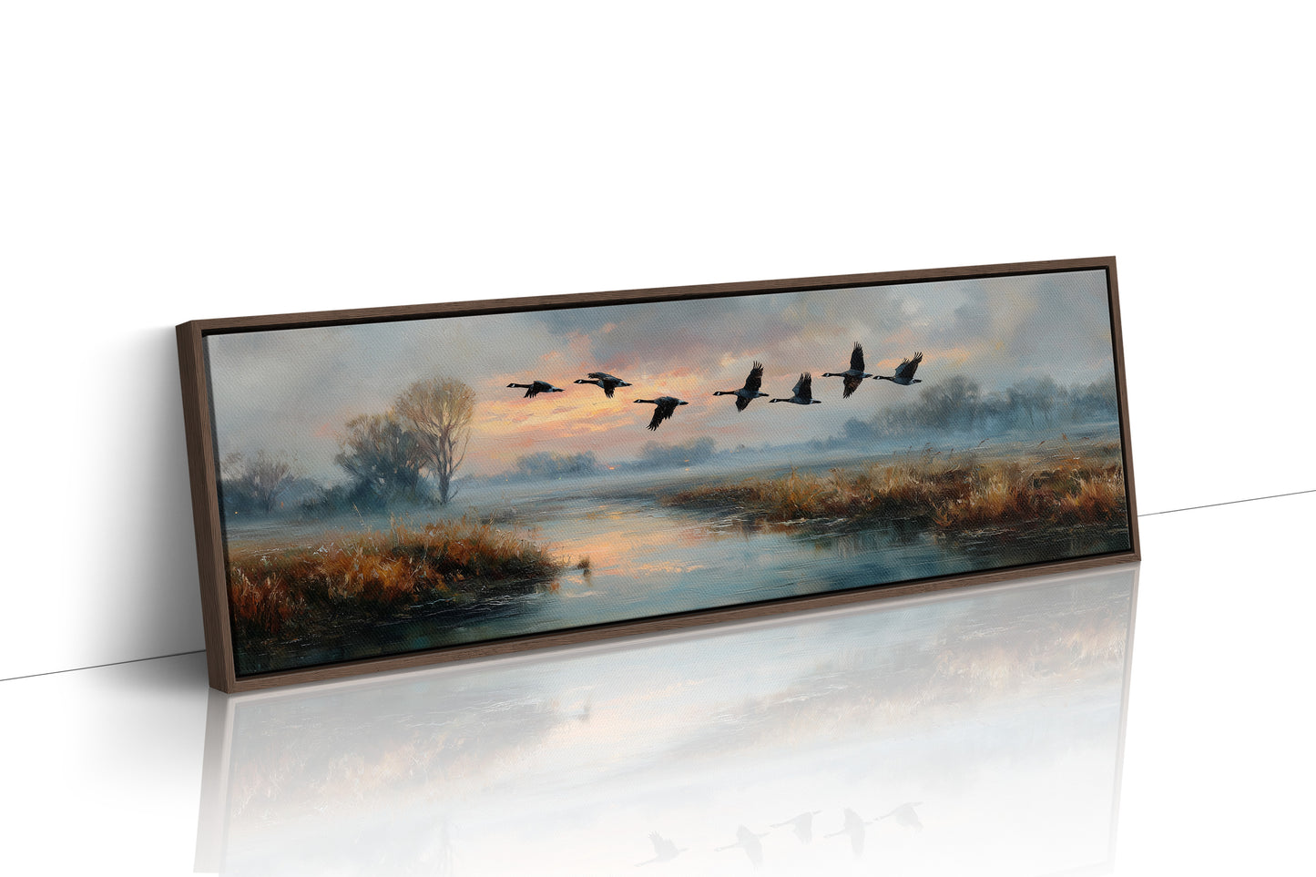 Flight Through Silver Dawn