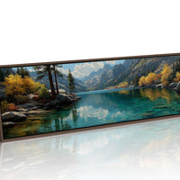 Clear Waters Beneath the Autumn Peaks