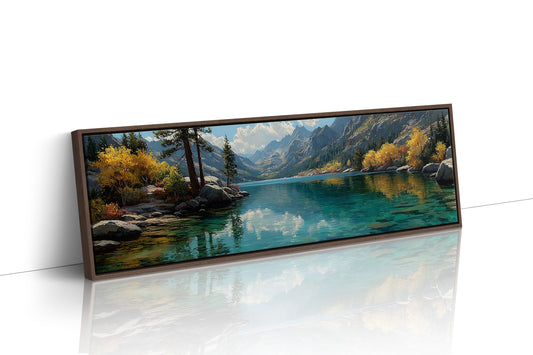 Clear Waters Beneath the Autumn Peaks