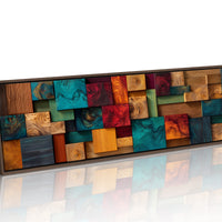 Colorblock Grain Mosaic