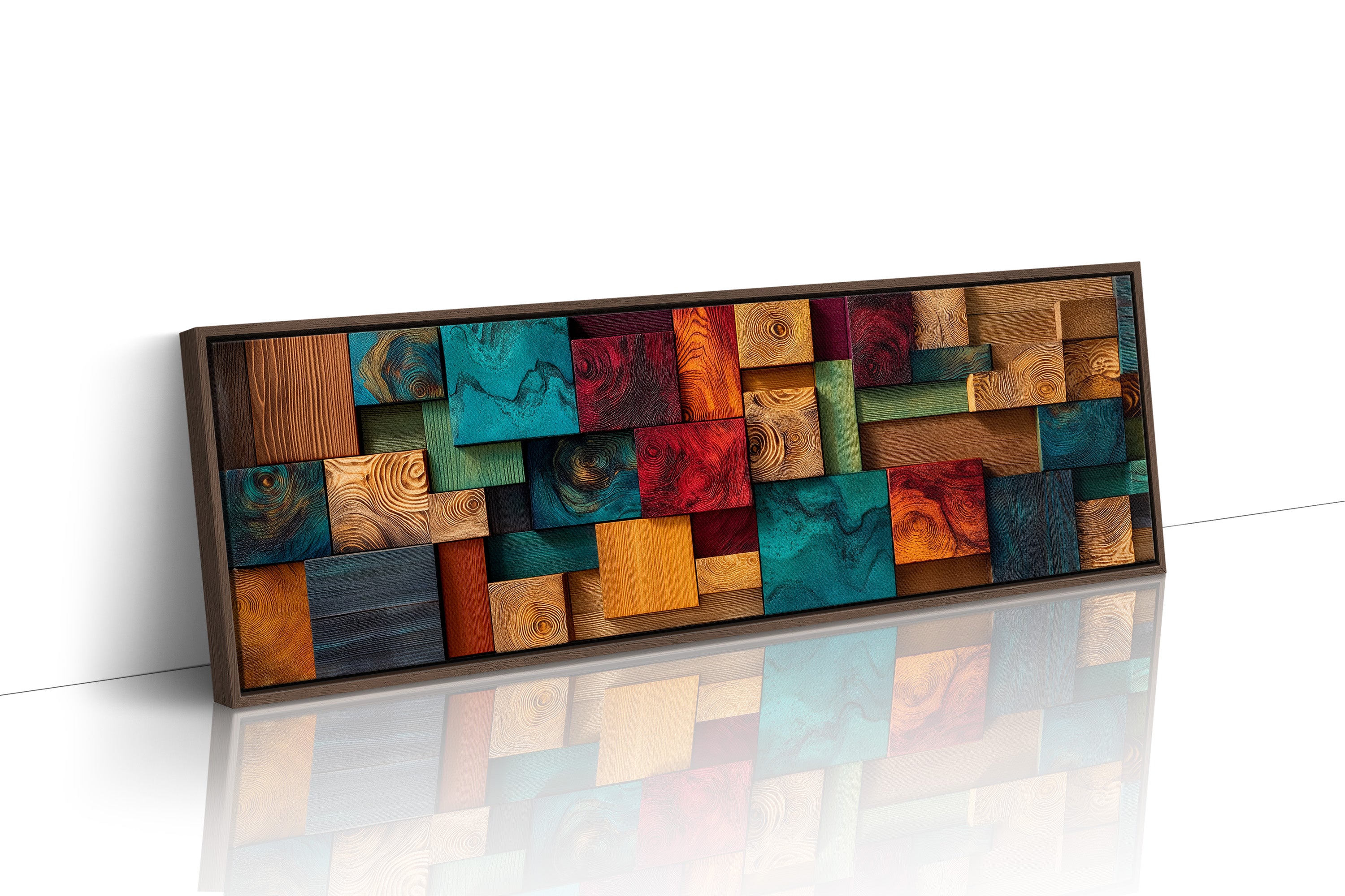 Colorblock Grain Mosaic