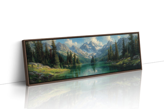 Still Waters Beneath Silver Peaks