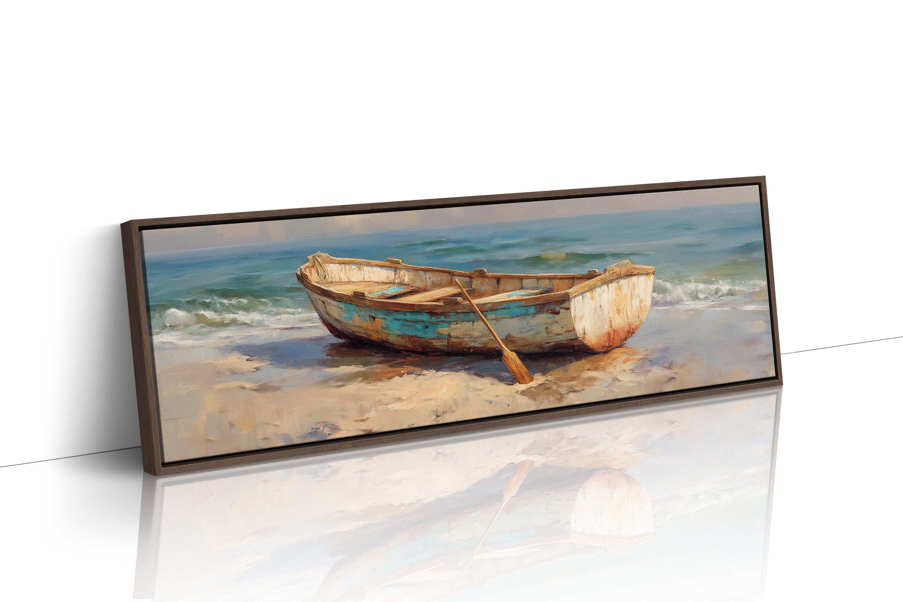 Boat Resting on Quiet Shores