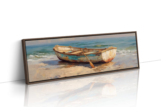 Boat Resting on Quiet Shores