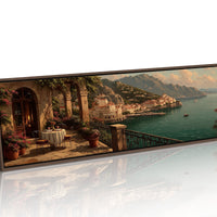 Sunset Terrace Above the Coast