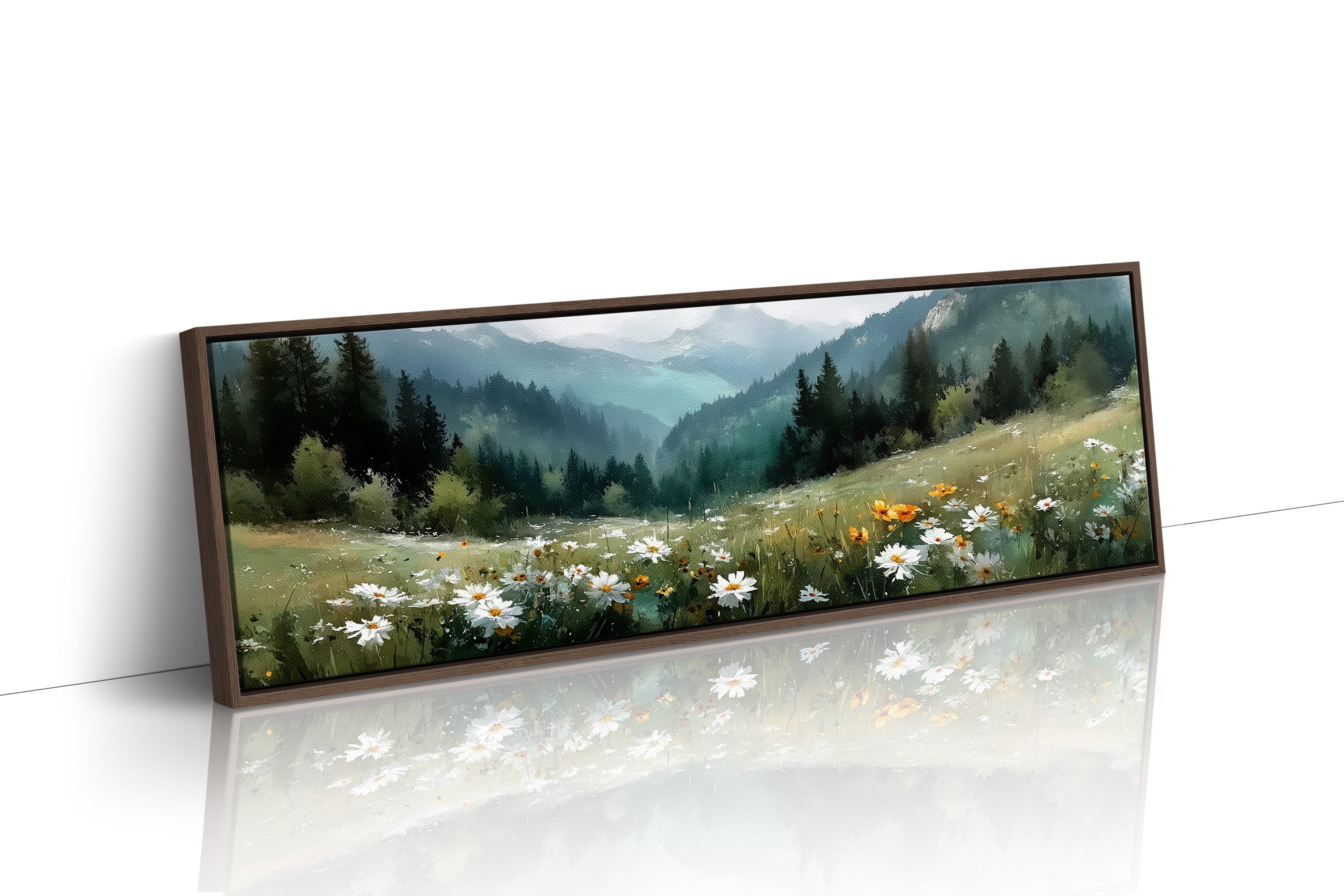 Meadow Beneath the Misty Pines