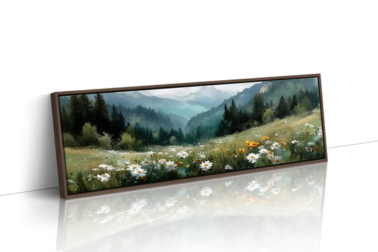 Meadow Beneath the Misty Pines