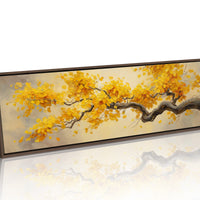 Golden Branch in Autumn Light