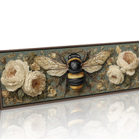 Bee Among the Ivory Blossoms