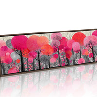 Blossoms in a Crimson Forest
