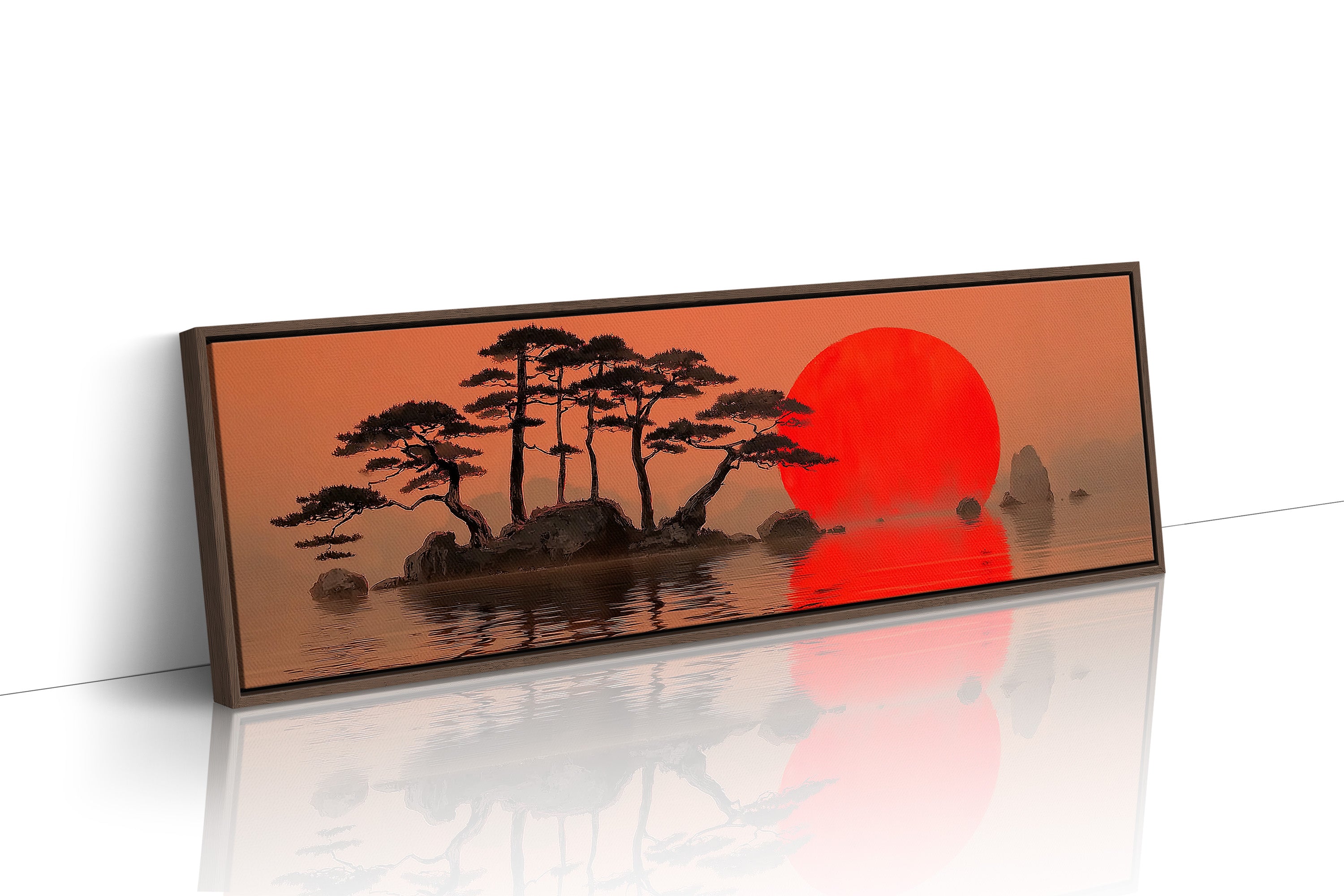 Red Sun Over Silent Pines