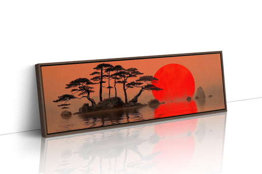 Red Sun Over Silent Pines