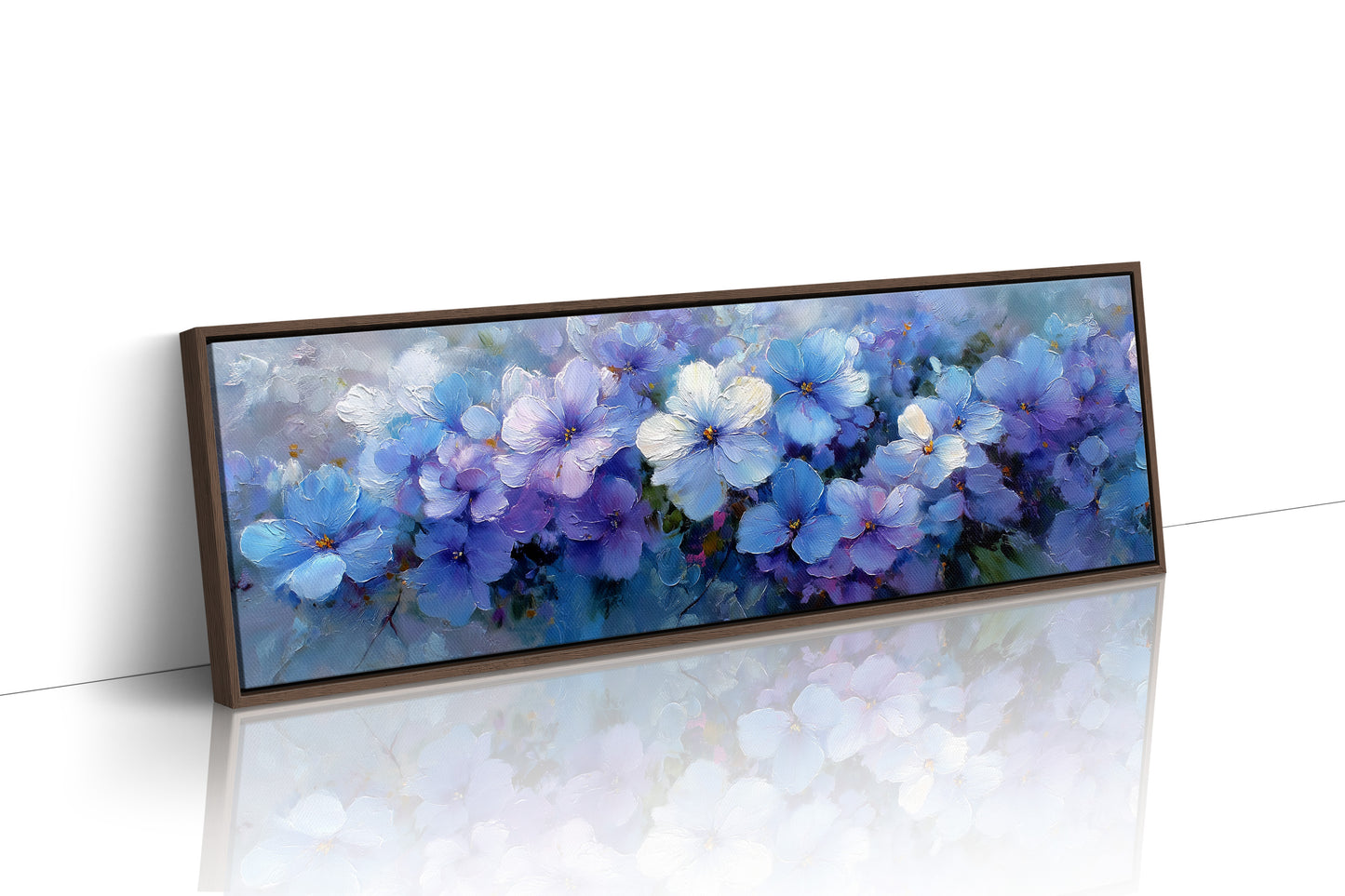 Whispers in Blue Petals