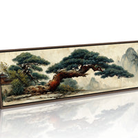 Ancient Pine Over Misty Peaks