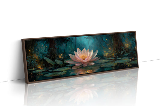 Enchanted Lotus Bloom by Firefly Light