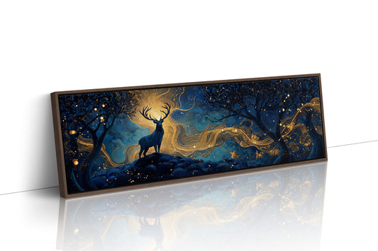 Stag Beneath the Golden Night