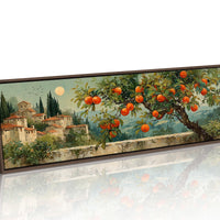 Orchard Moon Over Tuscan Hills
