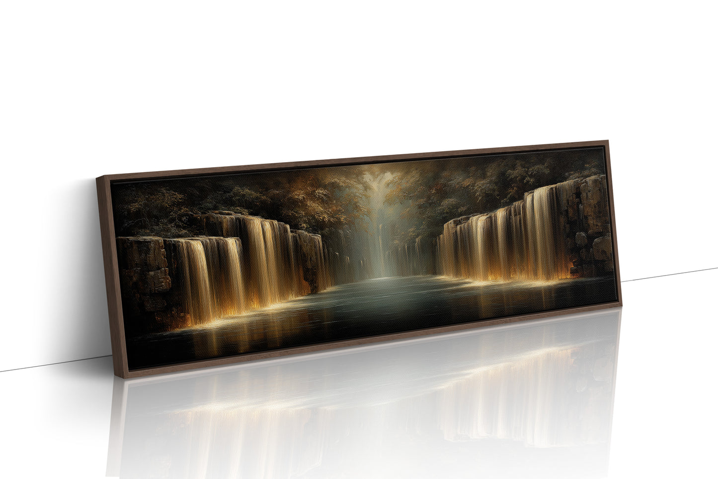 Golden Falls of the Hidden Valley