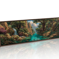 Emerald River Through the Hidden Cliffs