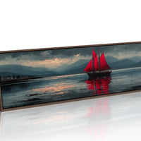 Red Sails Against the Gathering Storm