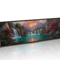 Sunset Over Cascading Eden