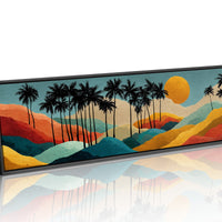 Sunset Over Painted Palms