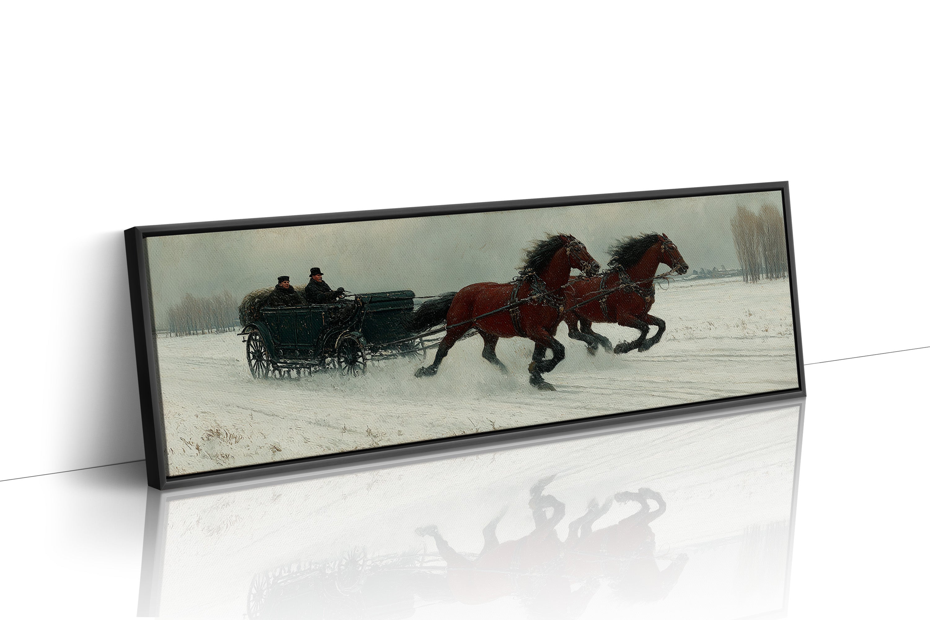 Gallop Through Winter Fields