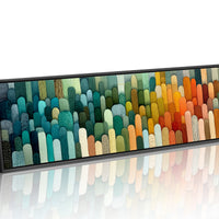 Hills of Color in Gentle Rows