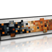 Rust and Charcoal Mosaic