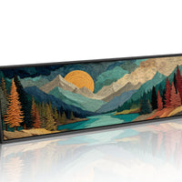 Sunrise Carves the Peaks
