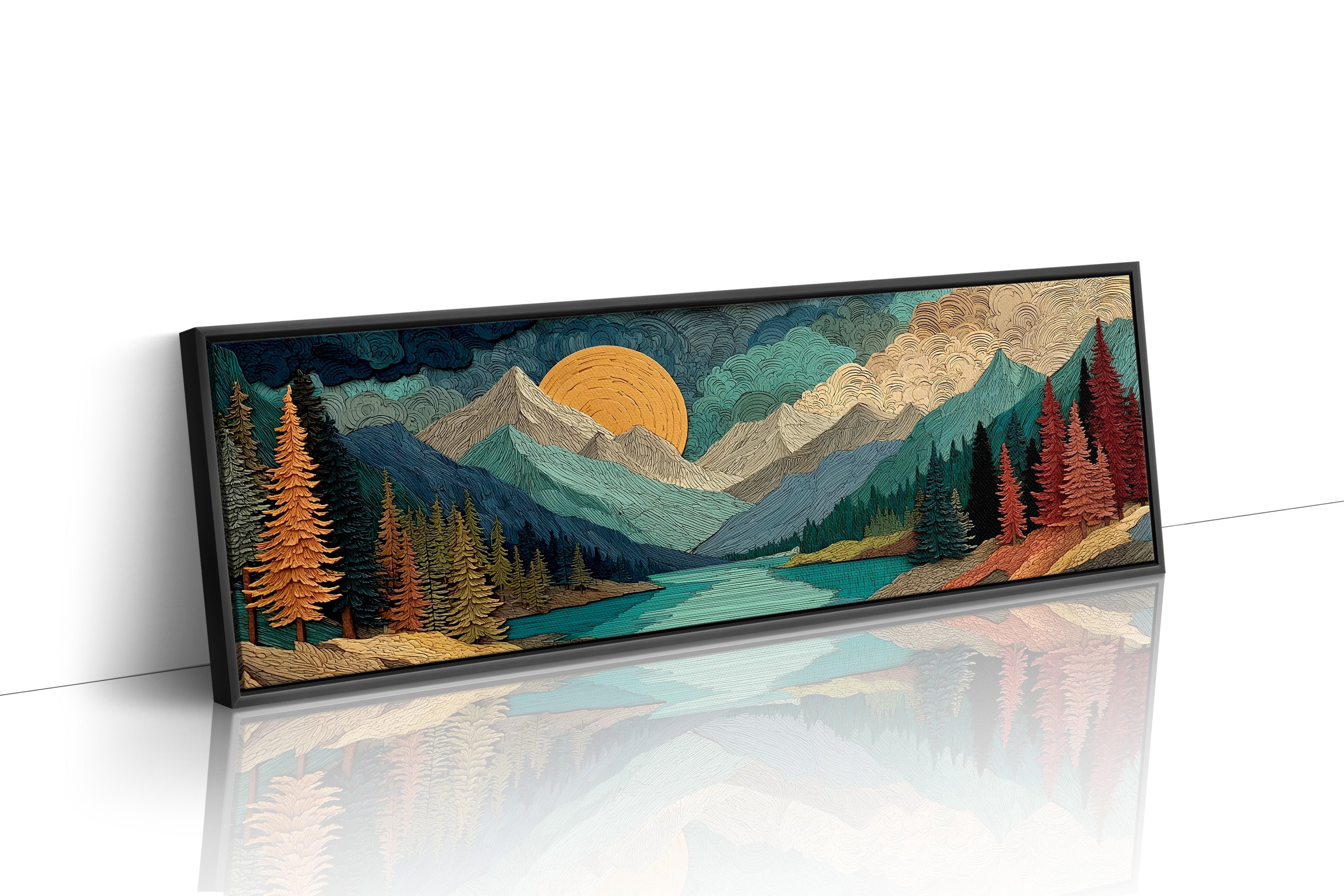 Sunrise Carves the Peaks